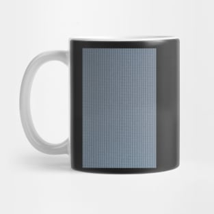 Blue fabric texture Mug